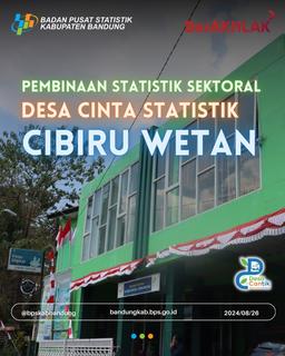  Sectoral Statistics Development Desa Cinta Statistik