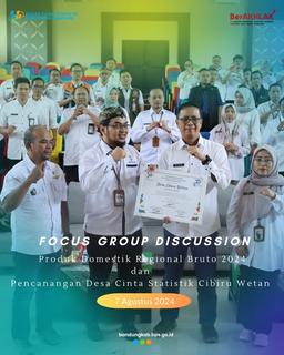 BPS Kabupaten Bandung menggelar kegiatan Focus Group Discussion 