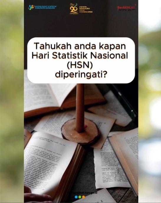 Hari Statistik Nasional 