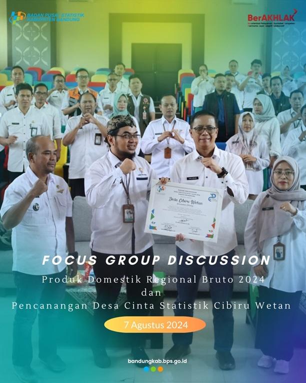 BPS Bandung Regency held a Focus Group Discussion