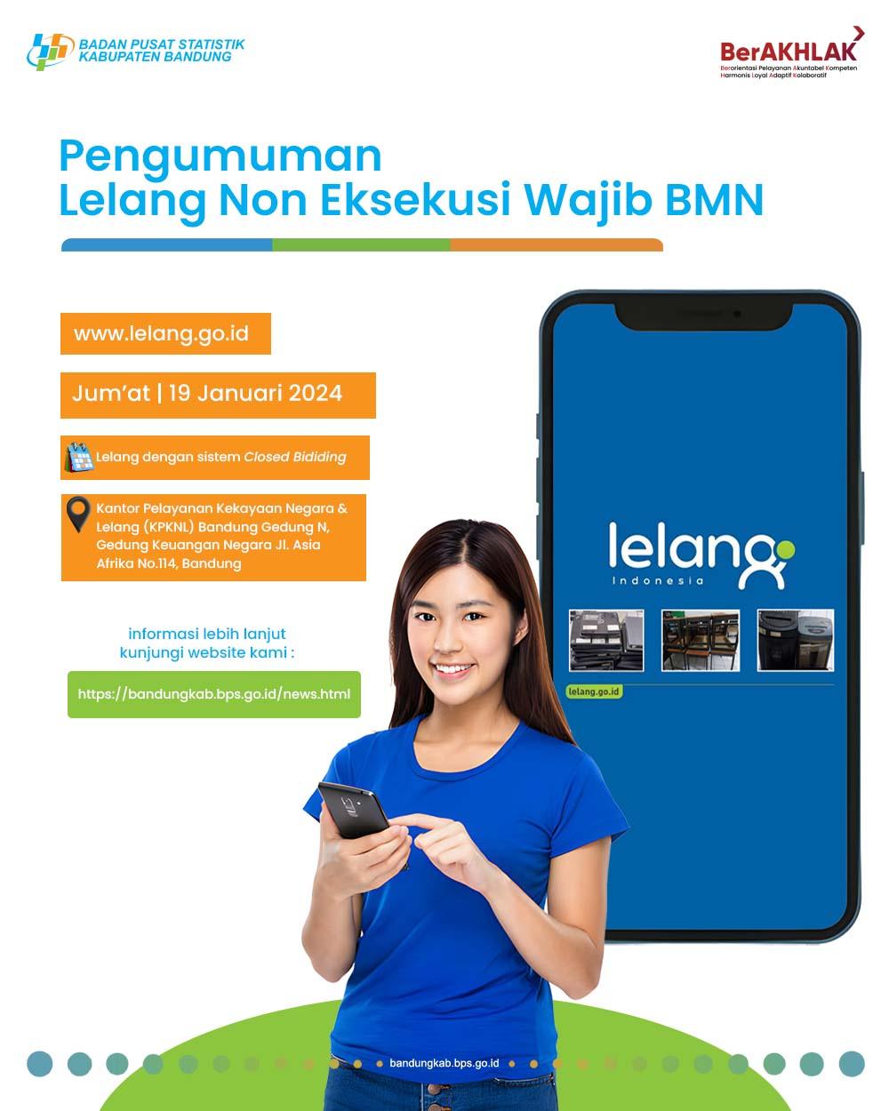 Pengumuman Lelang Non Eksekusi Wajib BMN 