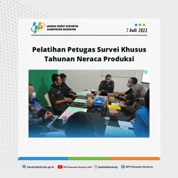 Pelatihan Petugas Survei Khusus Tahunan Neraca Produksi