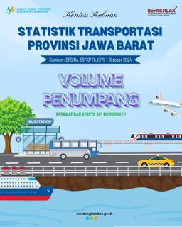 Perkembangan Statistik Transportasi Provinsi Jawa Barat 